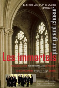Oct 2014 - Les Immortels